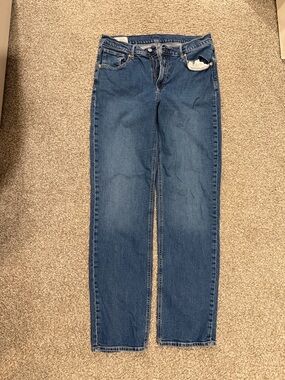 GAP Classic Mid Rise Straight Leg Women’s Jeans - Blue